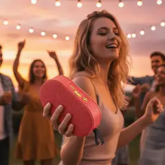 MOTOMO - Parlante Bluetooth Muva BT Rojo