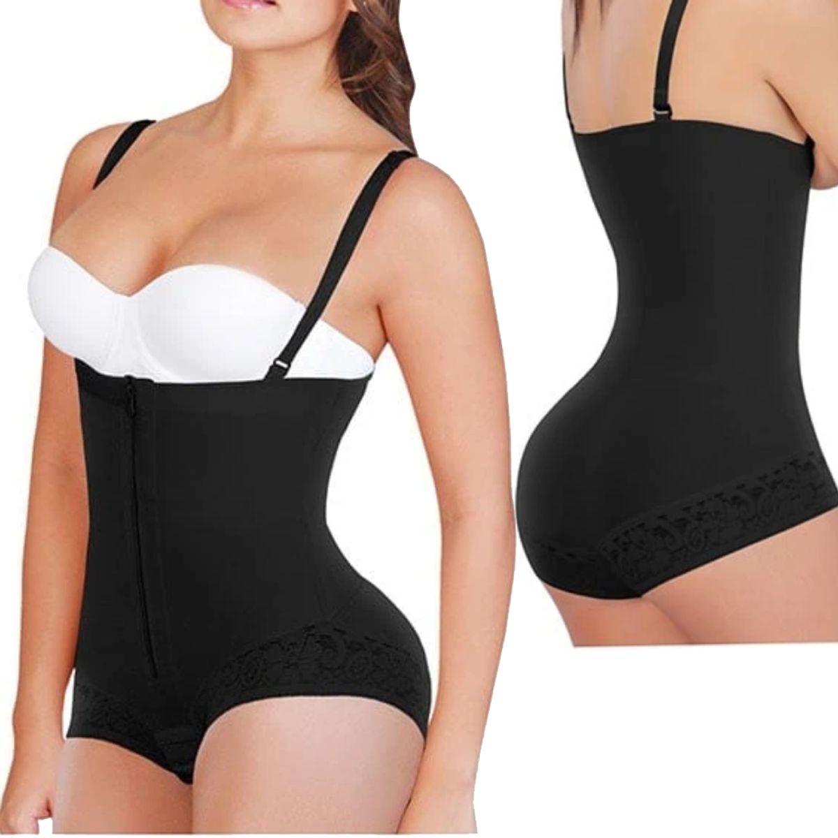 FAJAS SALOME - Faja Salomé Body Cachetero Ref: 412 Alta Compresión