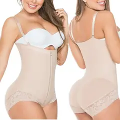 FAJAS SALOME - Faja Salomé Body Cachetero Ref: 412 Alta Compresión