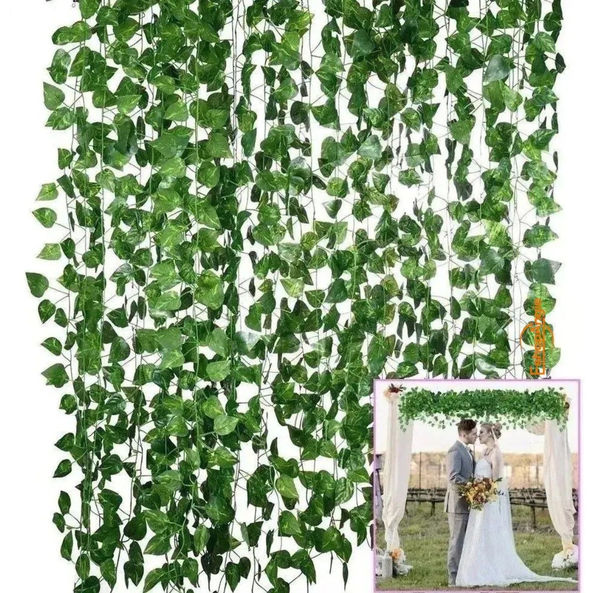 GENERICO - Planta Artificial Enrredadera 12 Tiras 210cm Decoración BELUG
