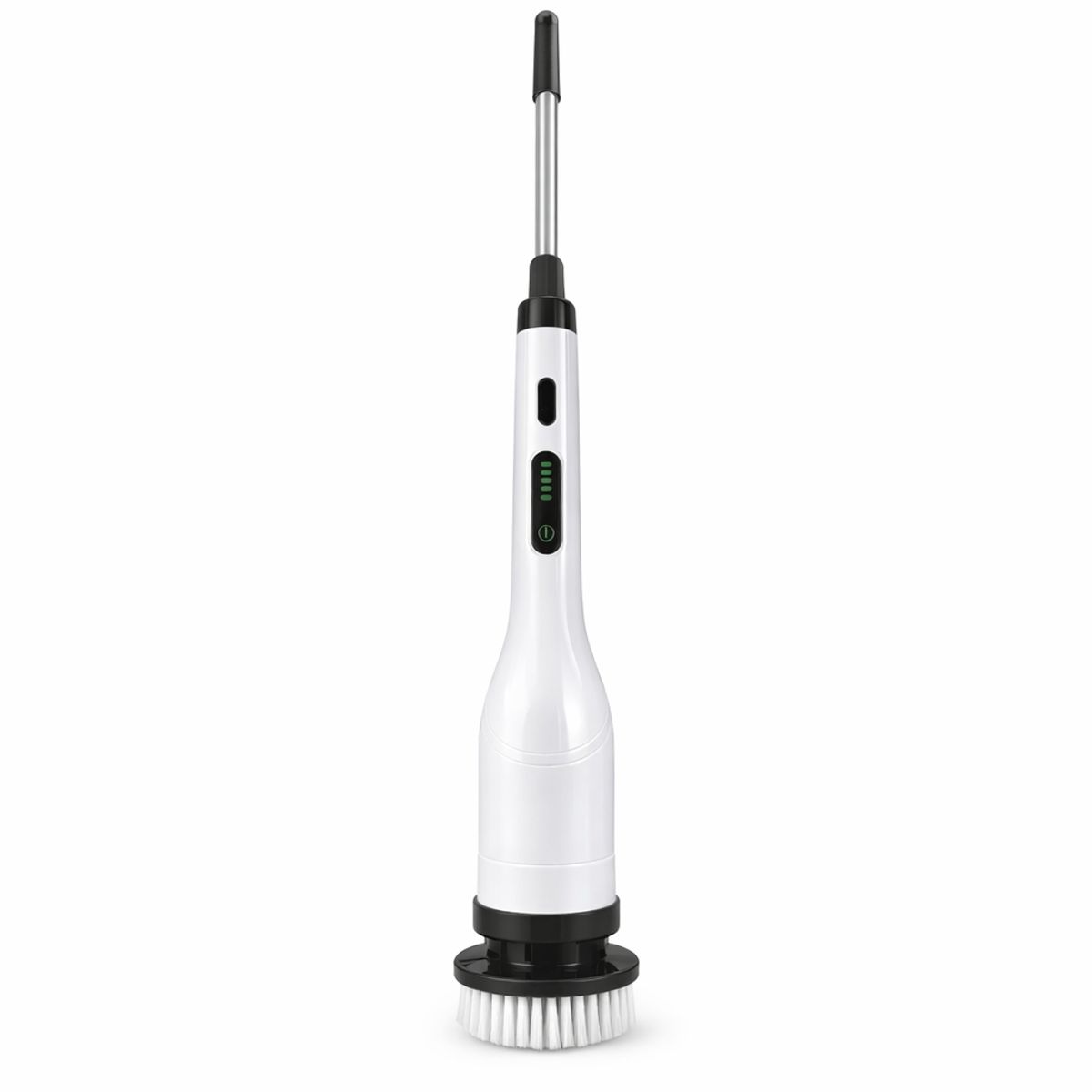 TASBEL - Cepillo Limpieza Electrico 9en1 25W Recargable Mango Extensible Bano Cocina Auto Hogar Multifuncion