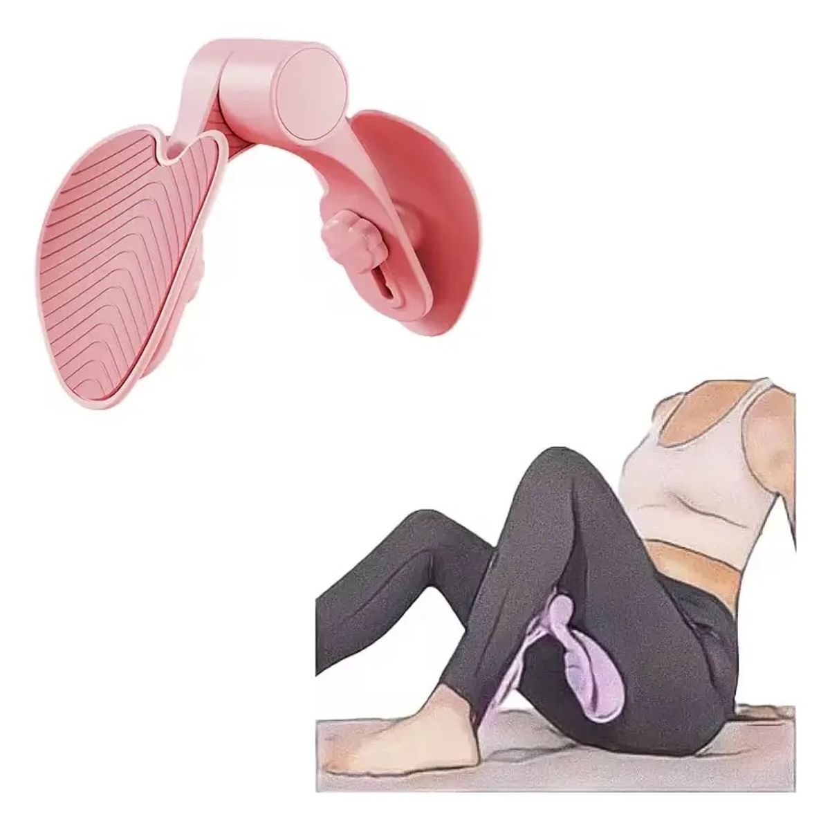 GENERICO - Ejercitador De Piernas Y Gluteos Pelvico Fitness Tonifica