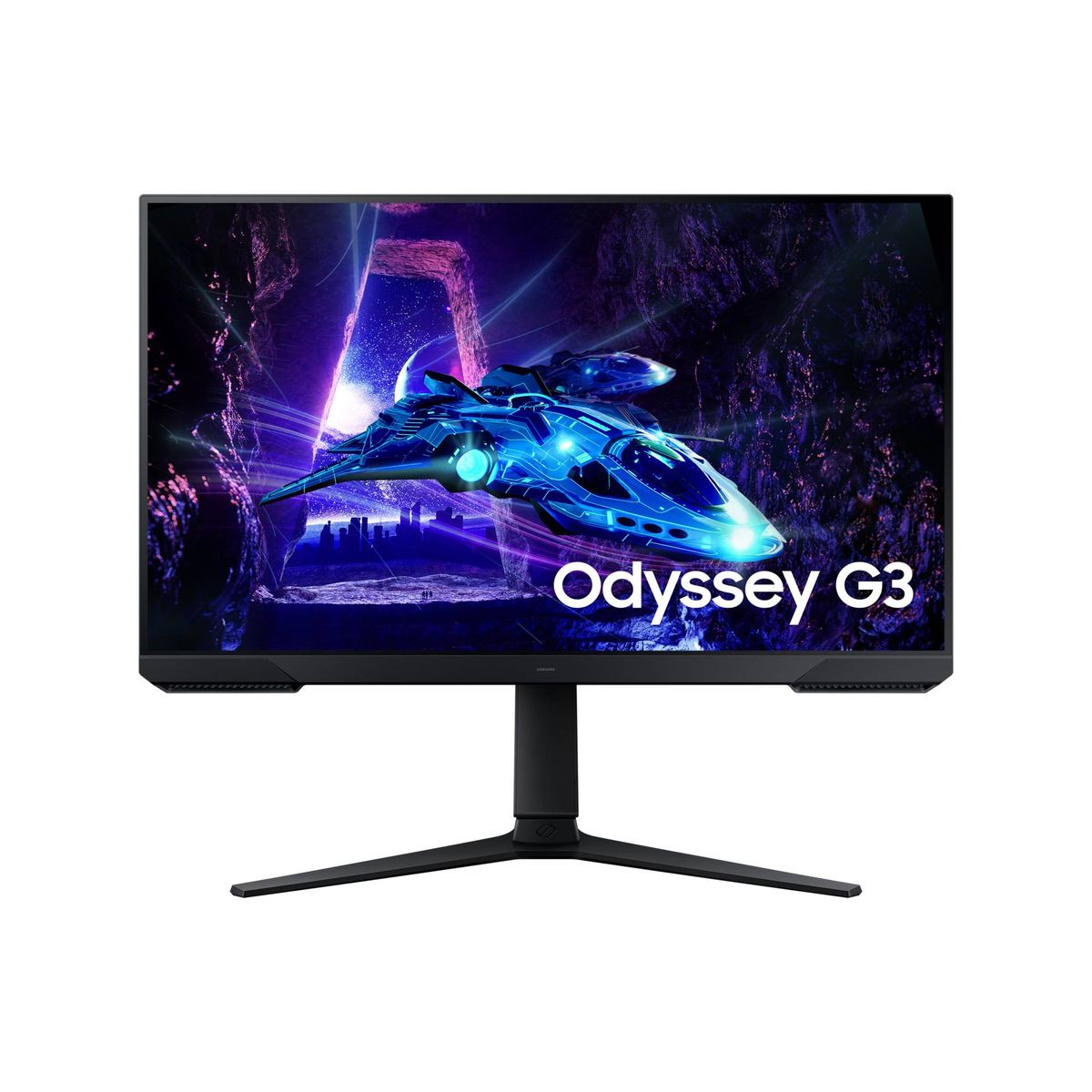 Monitor Gamer Plano Samsung Odyssey G3, 27 FHD, 180Hz, 1ms, HDR10, FreeSync Premium, marca SAMSUNG - Foto Principal