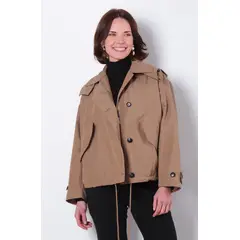 WADOS - CHAQUETA MANGA LARGA CRUZADA CON BOLSILLOS