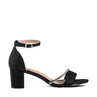 Sandalia Taco Fiesta Plateada Mujer YOU132