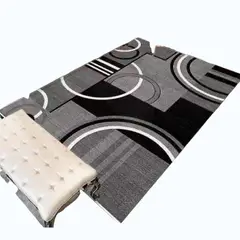 GENERICO - Alfombra Con Diseño 3D Lisas 200 X240 28