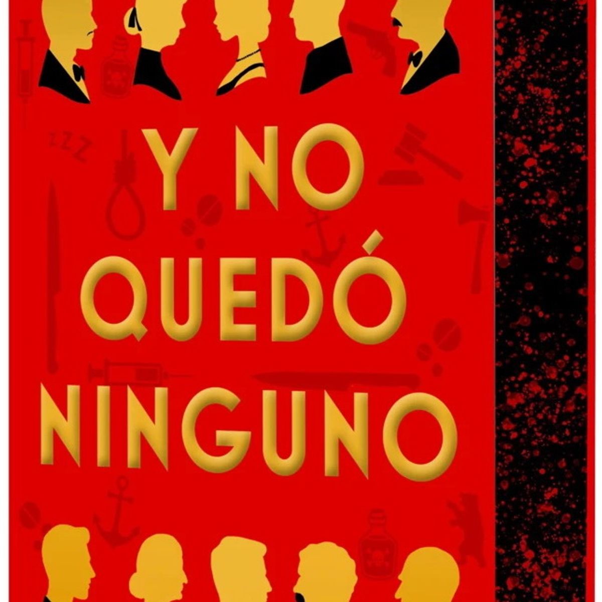 ANTARTICA LIBROS - Y No Quedo Ninguno Edicion Especial Con Cantos Pintados