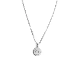 LUX JOYAS - Collar Plata 925 Virgo Signo Zodiacal