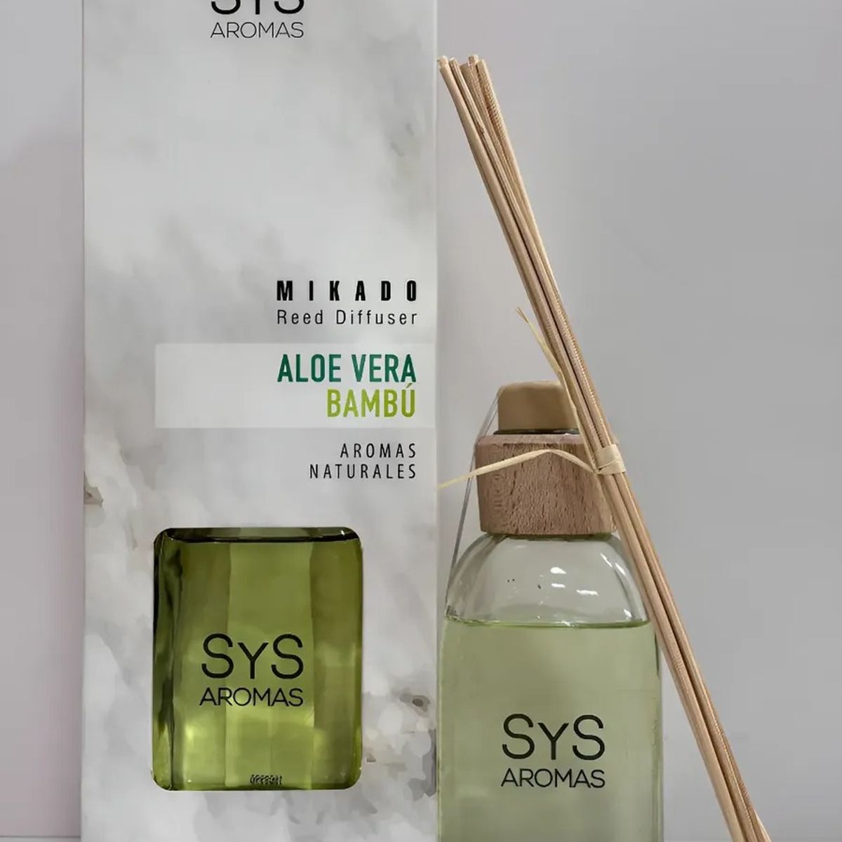 GENERICO - ESTUCHE MIKADO SYS ALOE VERA BAMBU 220ML