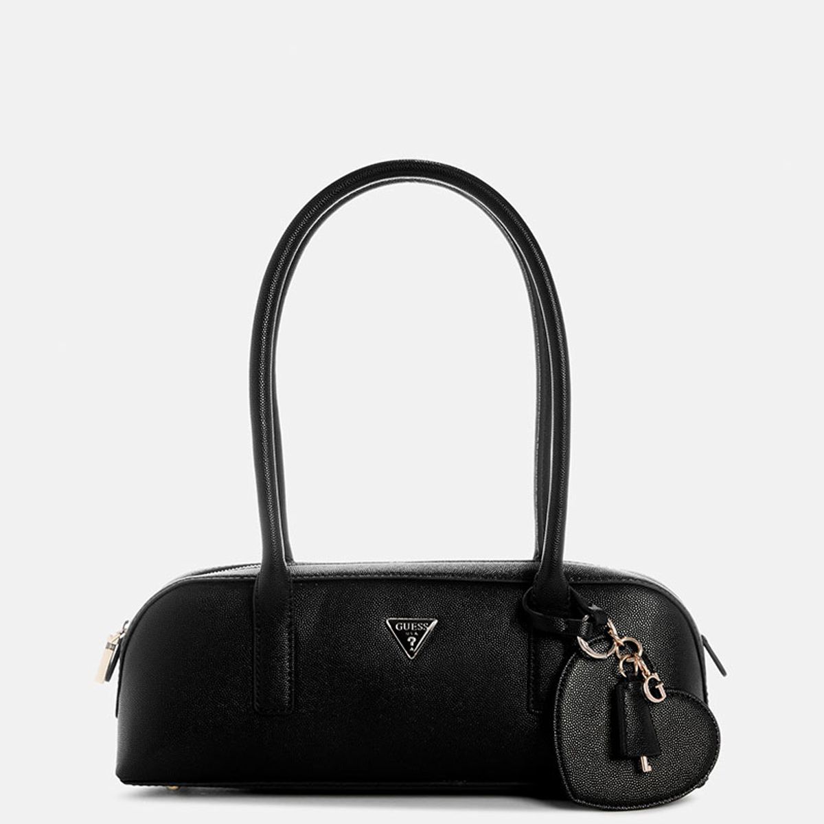 GUESS - Cartera Isobel Sml Shoulder Satchel Negro