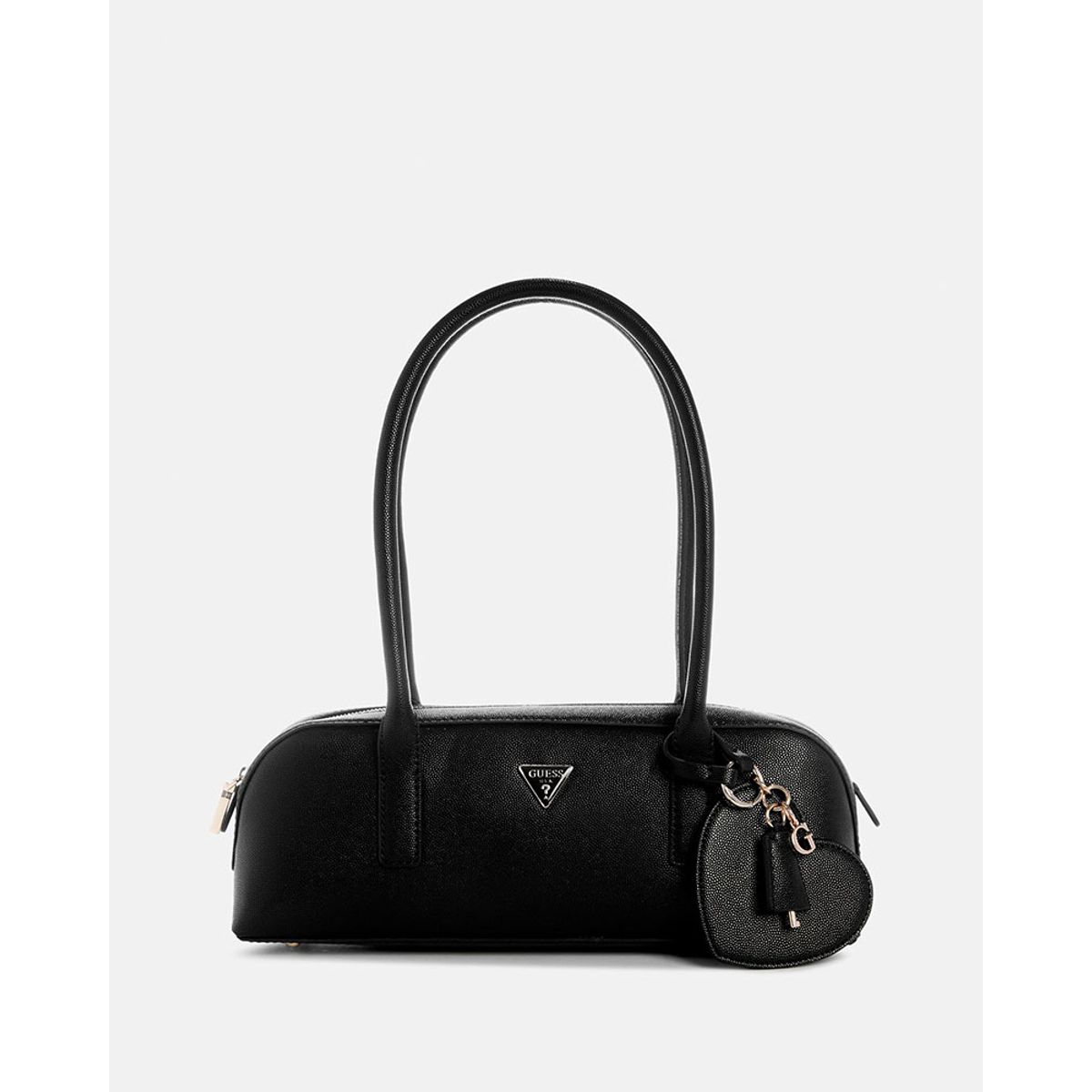 GUESS - Cartera Isobel Sml Shoulder Satchel Negro