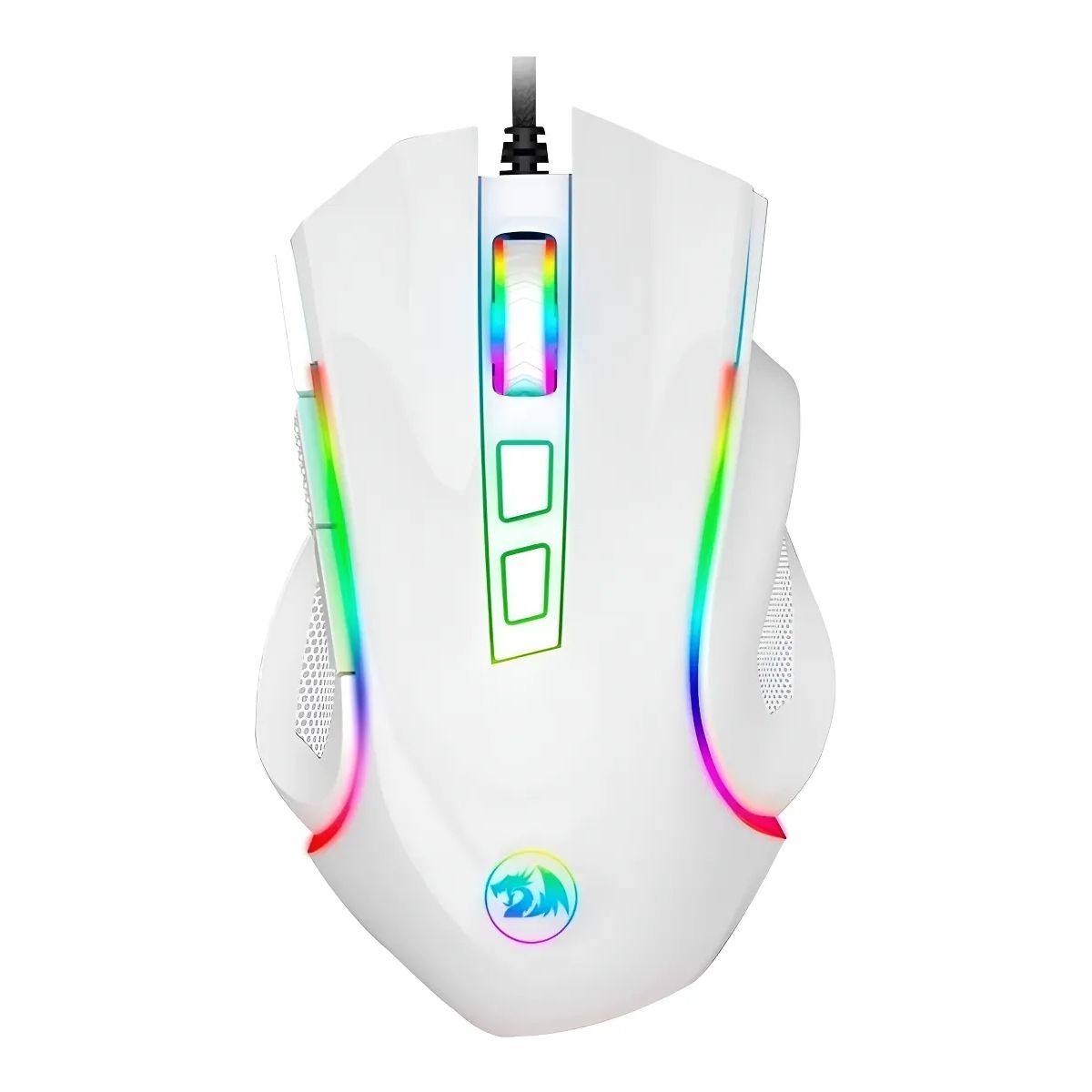 REDDRAGON - Mouse gamer Redragon Griffin M607 blanco
