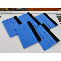 GENERICO - X5 Espátula squeegee con fieltro para vinilo y polarizado y wrap