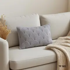 GENERICO - Funda de Cojin Chenille 30x50 cm