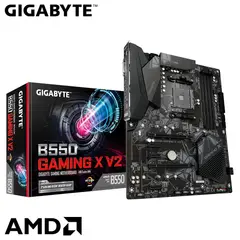 GIGABYTE - Placa Madre B550 GAMING X V2, Socket AM4, 4x DDR4, HDMI, DVI-D, 2xM.2, 4xSATA, ATX