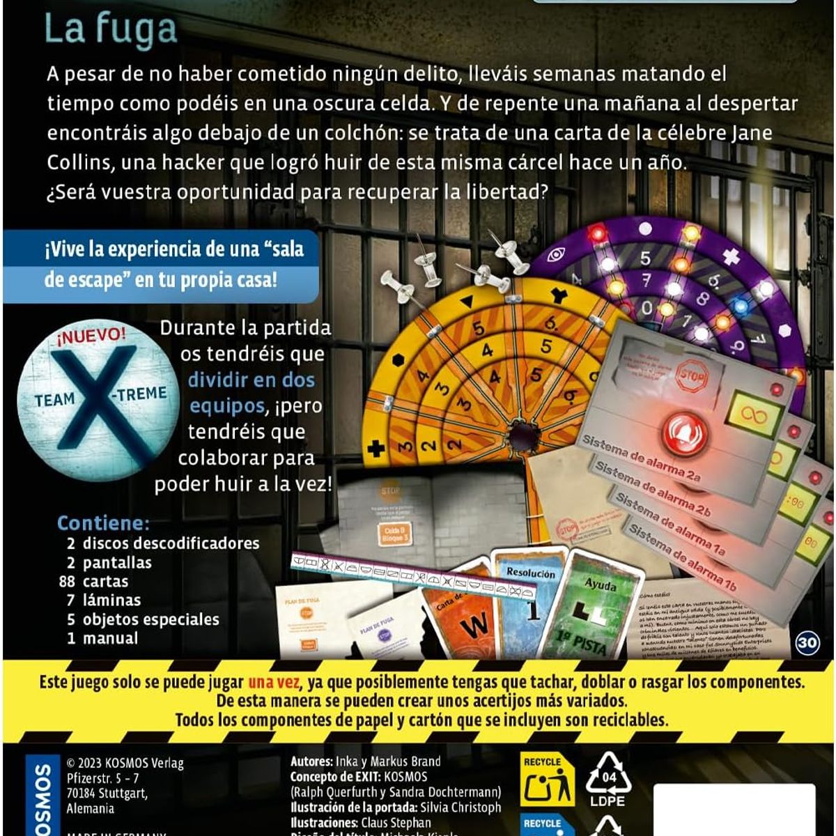 DEVIR - Juego Escape Room Exit La Fuga