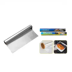 GENERICO - PAPEL ALUMINIO PARA COCINA ROLLO DE 30CMx 7,5 MTS