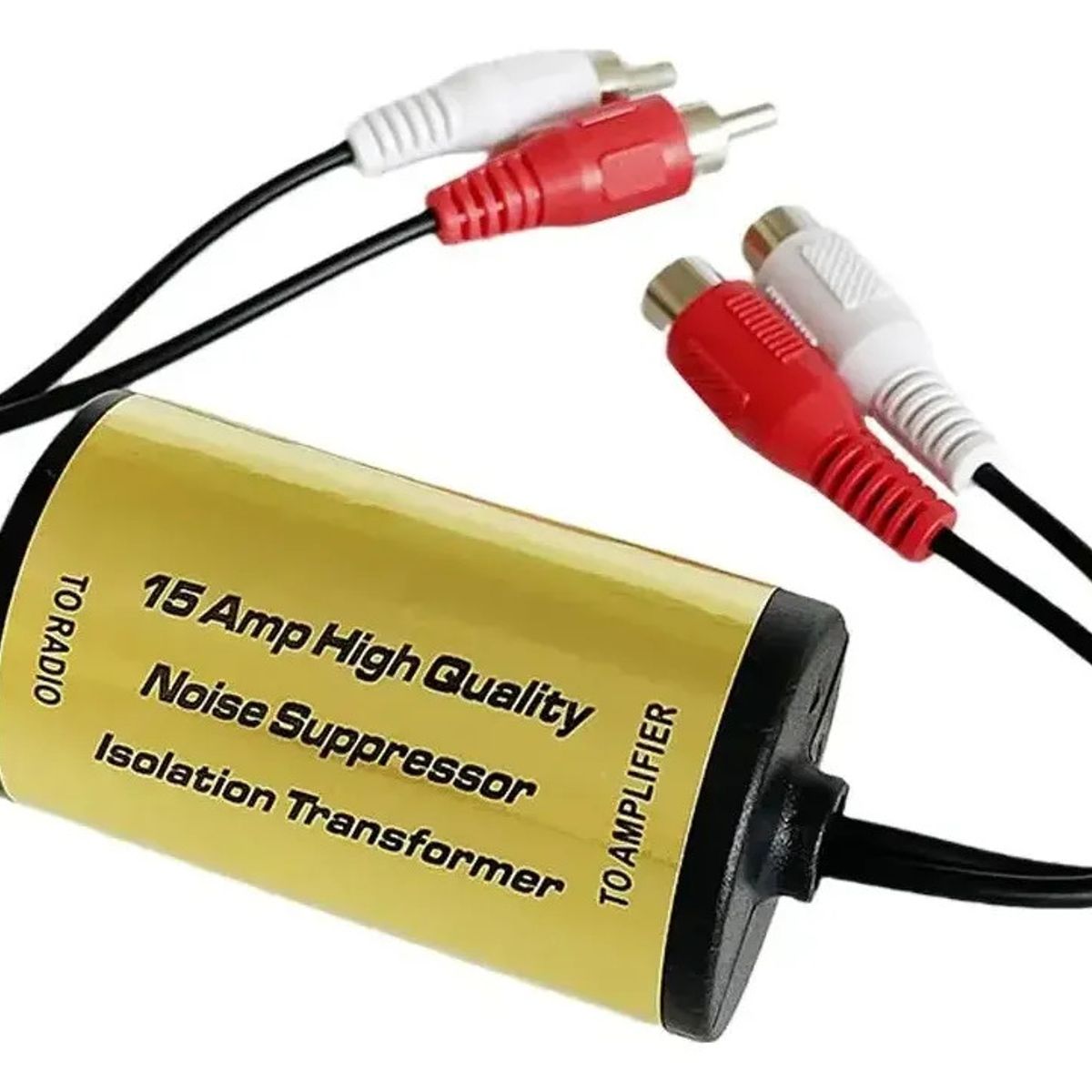 OEM - Filtro Audio Rca Aislador Bucle Tierra Auto Anti Ruido