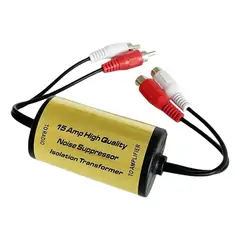 OEM - Filtro Audio Rca Aislador Bucle Tierra Auto Anti Ruido