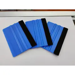 GENERICO - X3 Espátula squeegee con fieltro para vinilo y polarizado y wrap
