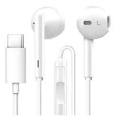 GEN - Audifonos Auriculares Manos libre Tipo C Usb Celular Android - Blanco