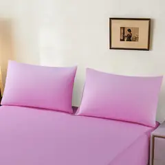 GENERICO - Juego de Sabanas de Genero 2 Plazas 800 Hilos - Color Rosado