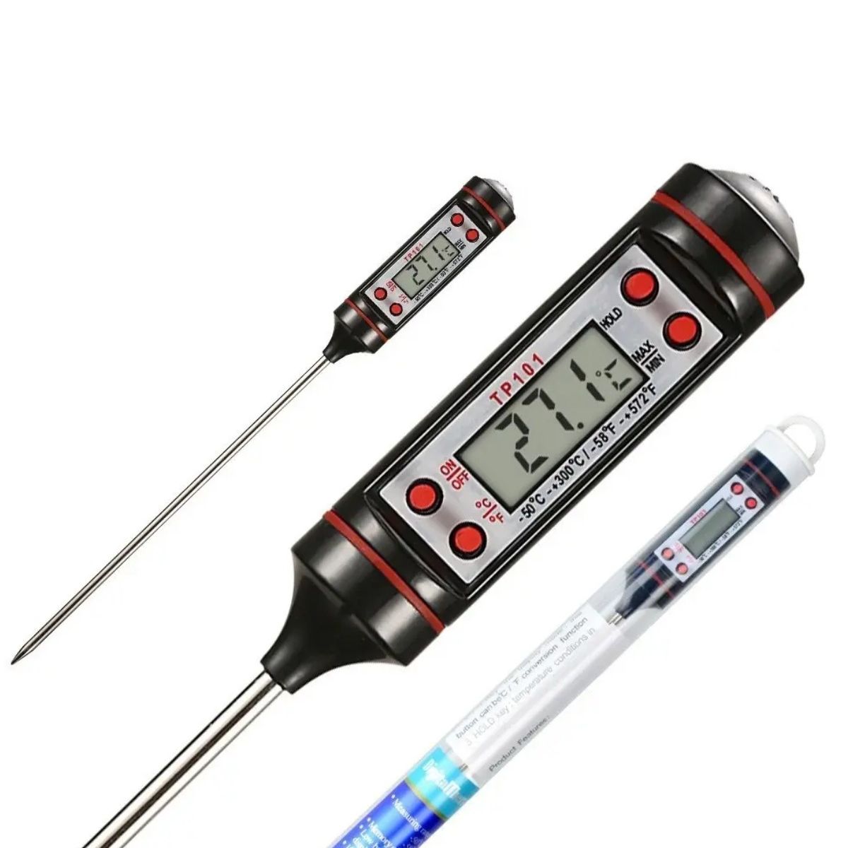 GENERICO - Termómetro Digital De Cocina Gastronómico Labg