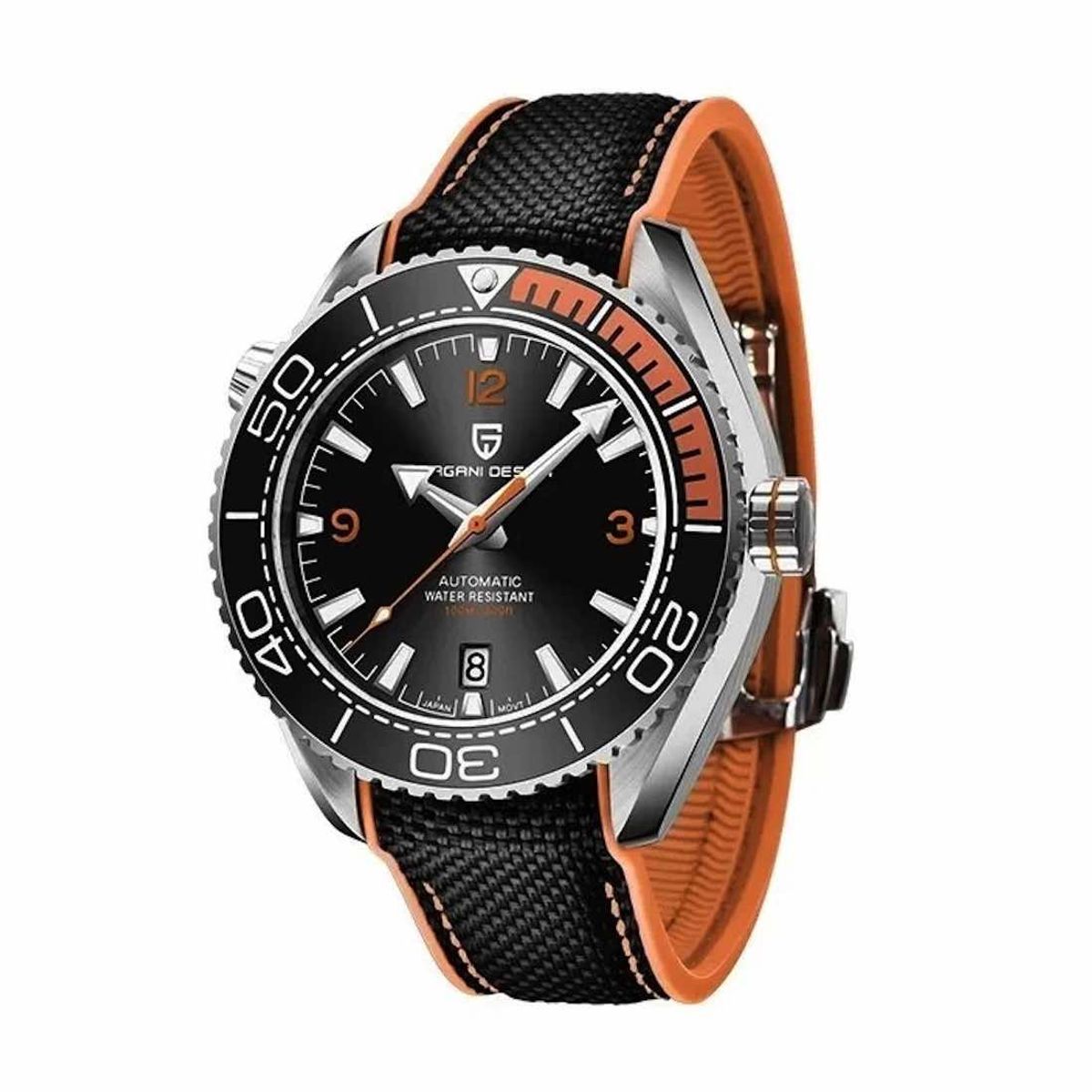 PAGANI - Reloj Pagani Design Automático Seamaster Sport 42mm Cristal Zafiro