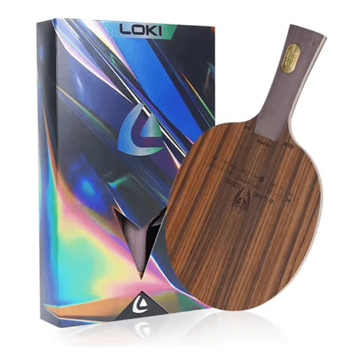 LOKI - Loki K10 Madero Profesional de Tenis de Mesa 7 Capas Carbono Mango Lapicero
