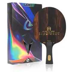 LOKI - V9 K9 Madero Profesional de Tenis de Mesa 9 Capas Mango Lapicero
