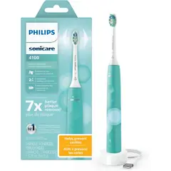 PHILIPS - Cepillo de dientes eléctrico Sonicare 4100 Turquesa