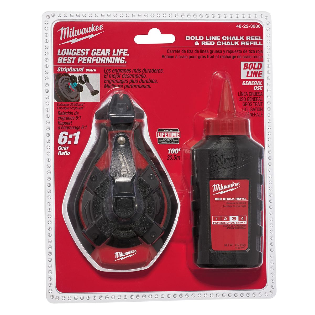 MILWAUKEE - Milwaukee Tizador Tiza Roja 48-22-3986
