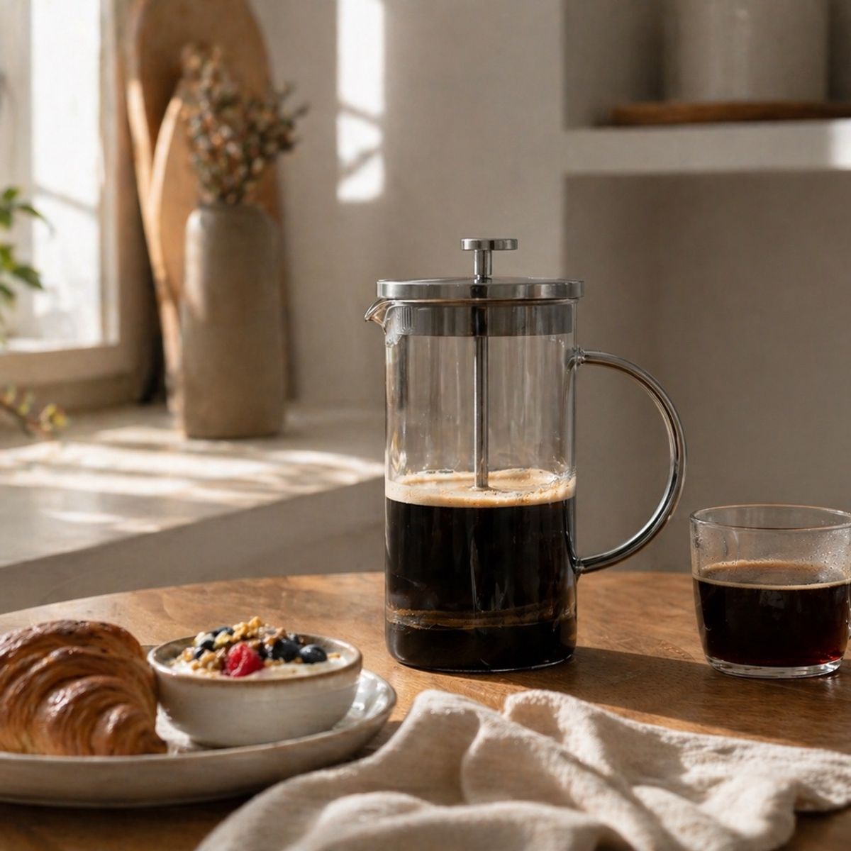 FISSMAN - Cafetera Prensa Francesa Luxury 600 ml - Fissman