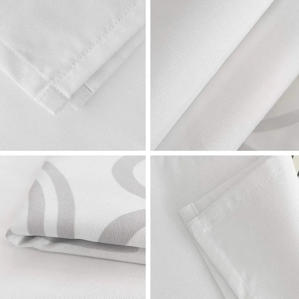 GENERICO - SET DE UN MANTEL IMPERMEABLE CON 6 FUNDAS CUBRE SILLAS
