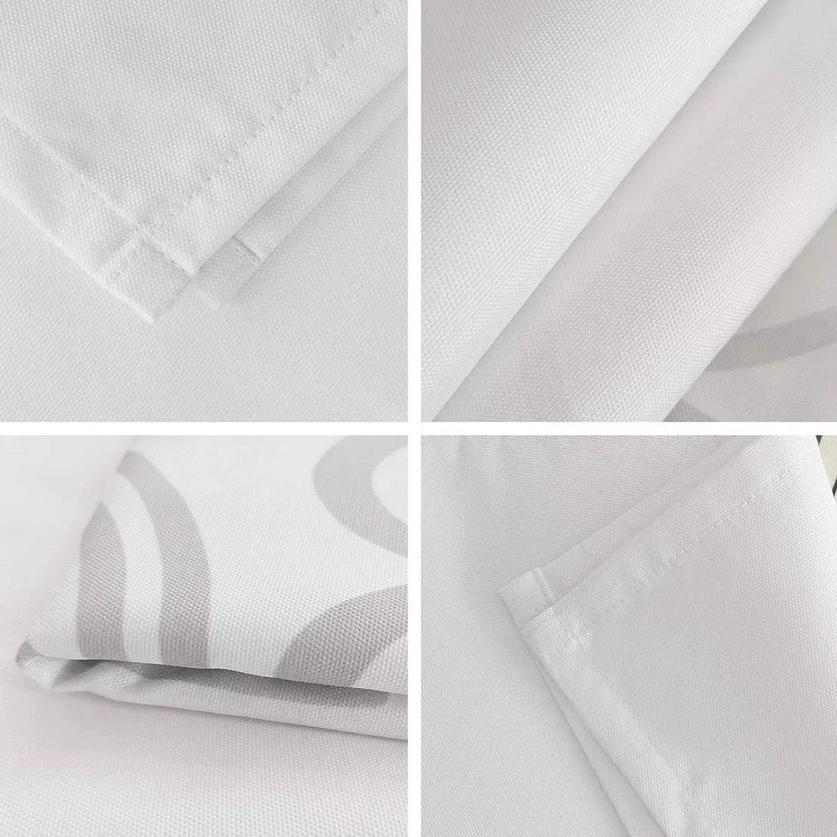 GENERICO - SET DE UN MANTEL IMPERMEABLE CON 6 FUNDAS CUBRE SILLAS