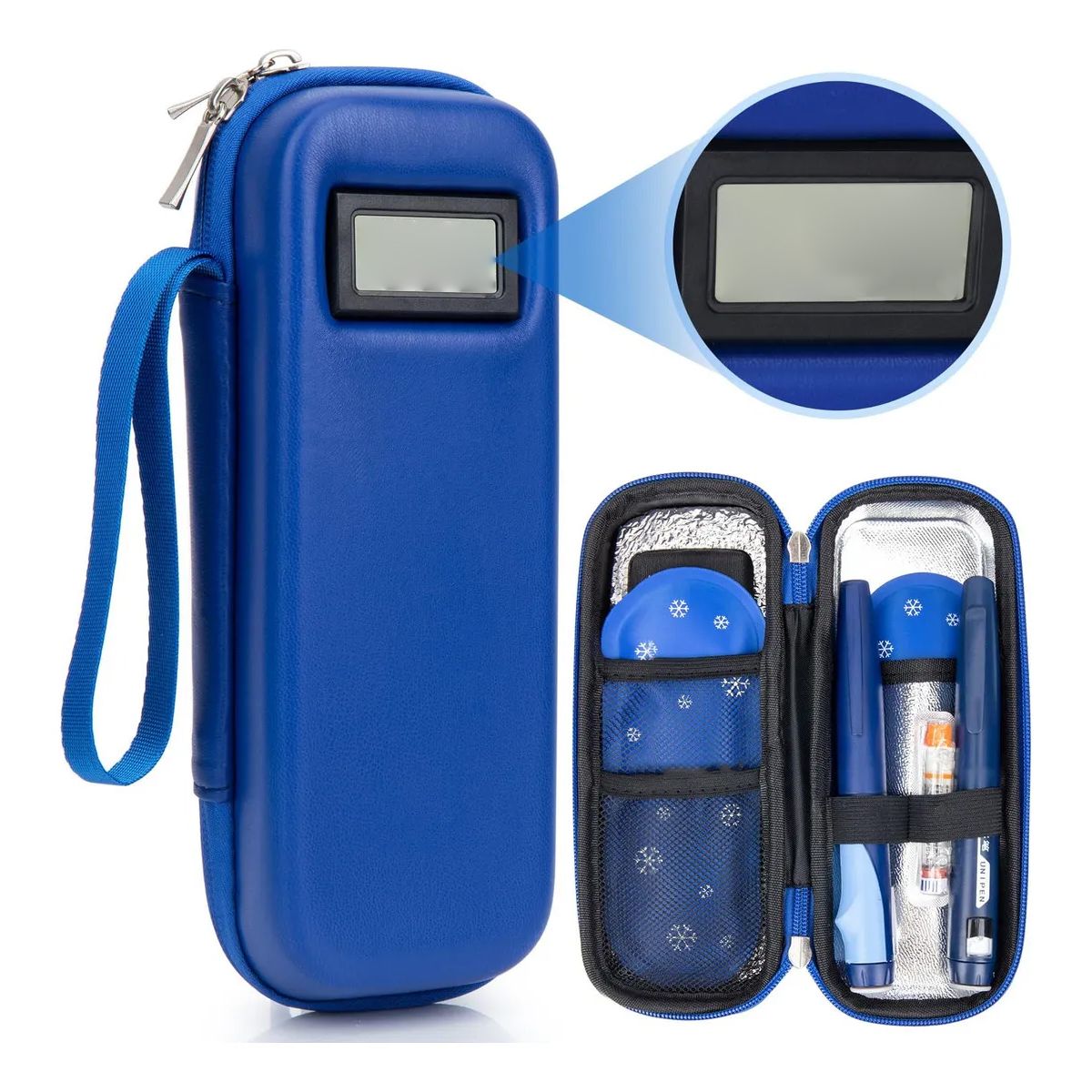 ATURE - Bolsa De Viaje Con Enfriador De Insulina Y Termómetro