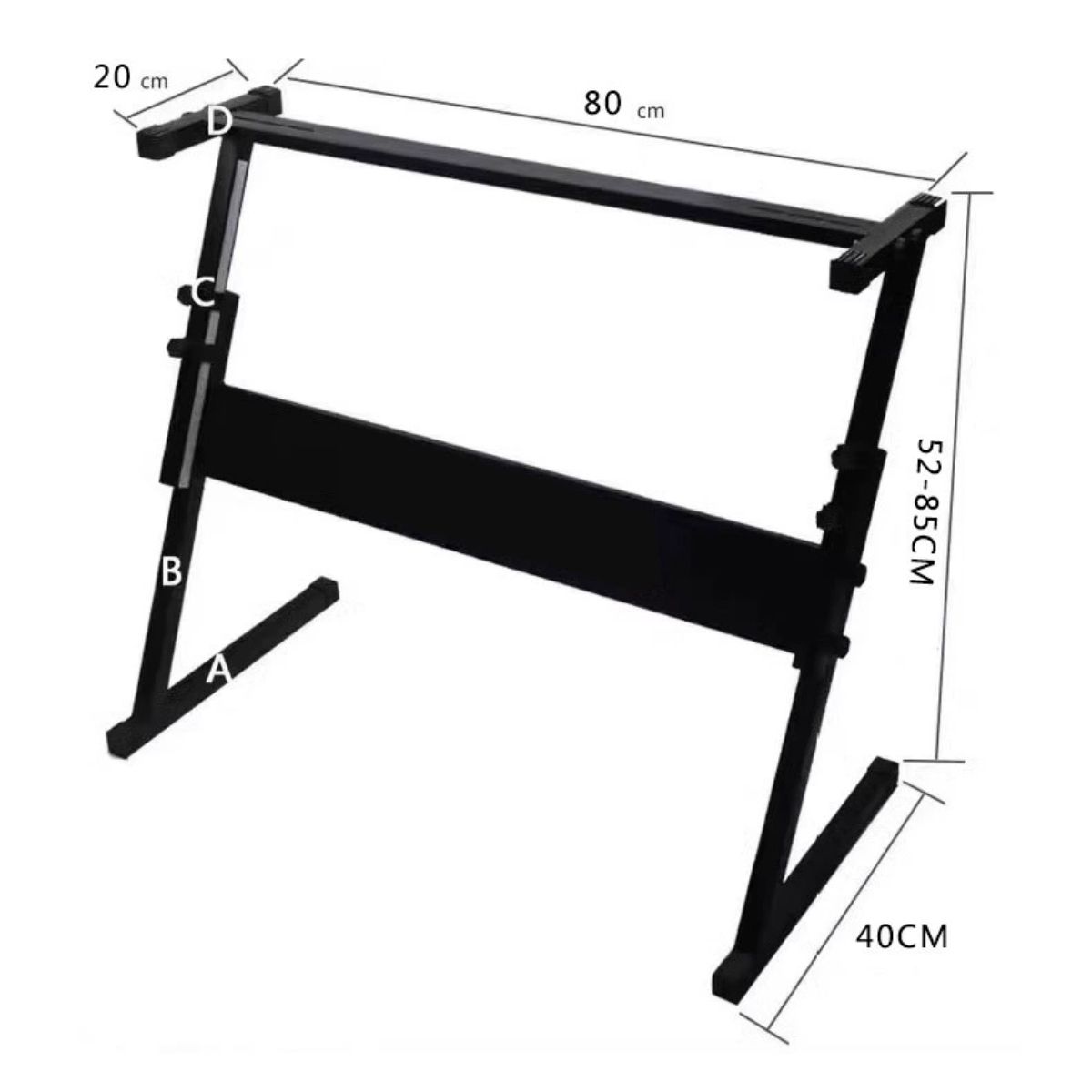 ATURE - Soporte De Piano Eléctrico Universal Negroideal Para Hogar