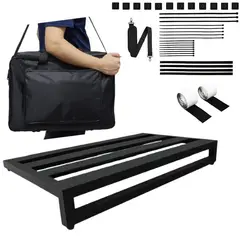 KUANGYE - Tablero de pedal de guitarra 32x46cm,Pedalboard Pedal Board Bolso