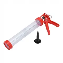 GENERICO - Pistola para Silicona Estructural 600ml, Manual y Resistente