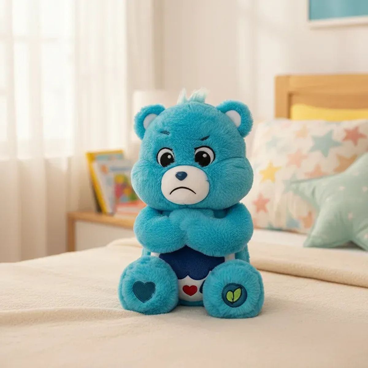 VERCI - Osito Care Bears Gruñón Regalo De Cumpleaños Azul Peluche