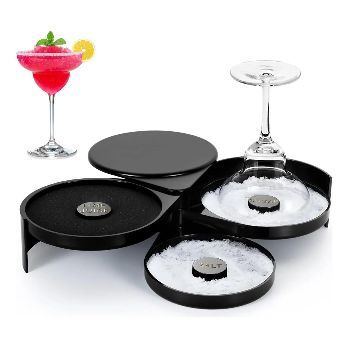 GENERICO - Escarchador De Vasos Bartender Limón Cocteleria Margarita