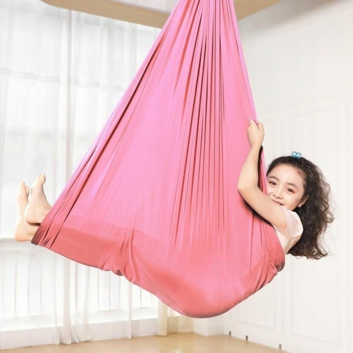KUANGYE - Hamaca Sensorial Infantil Para Adultos Con Cadena Fija