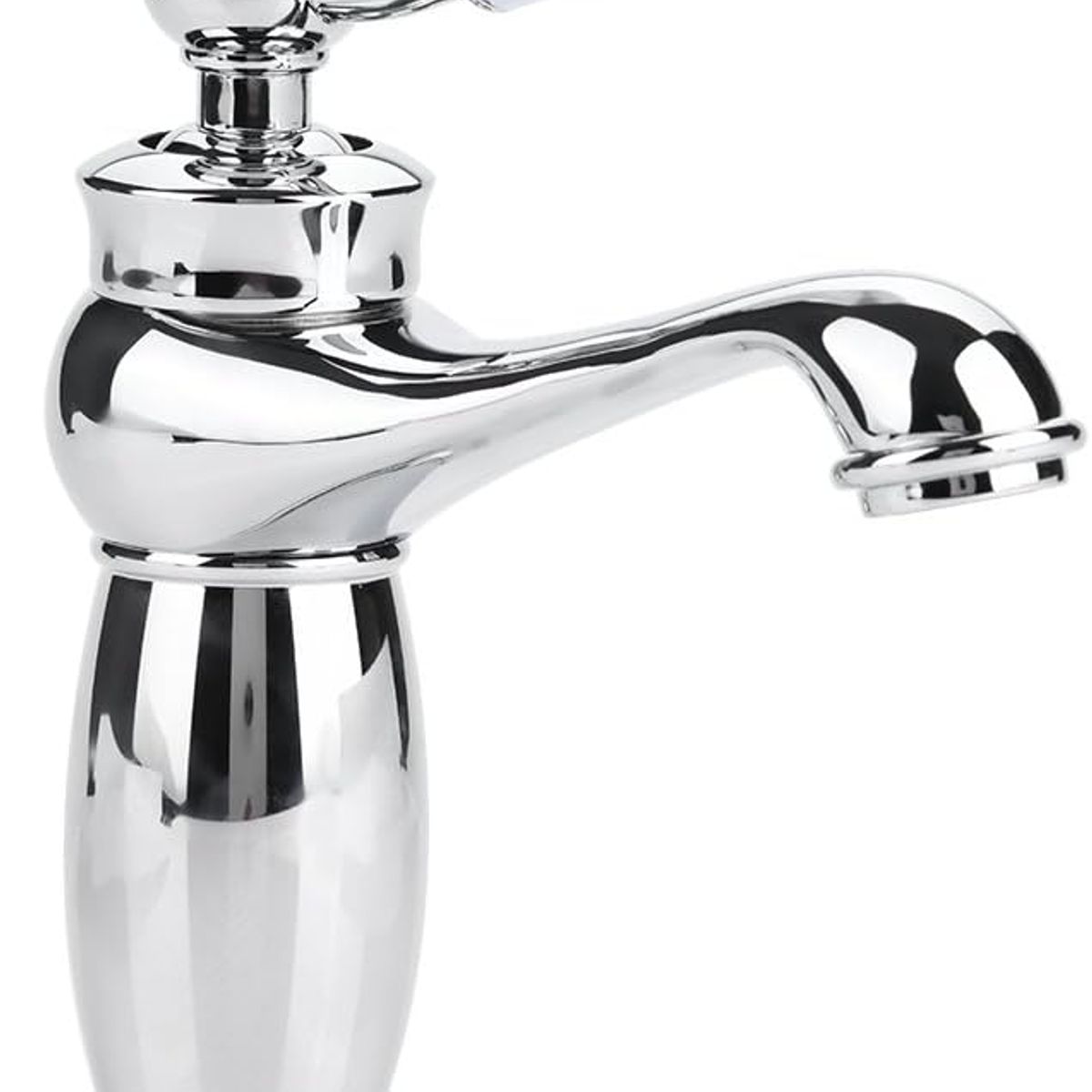 PUREPOWER - Grifo de Cerámica de Latón Antiguo Agua FríaCaliente para Baño Lavabo