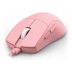 REDDRAGON - Mouse Gamer Redragon K1ng Rgb Rosa M724p-1k Alámbrico 12,400 Dpi Ultraligero, Polling 1000hz