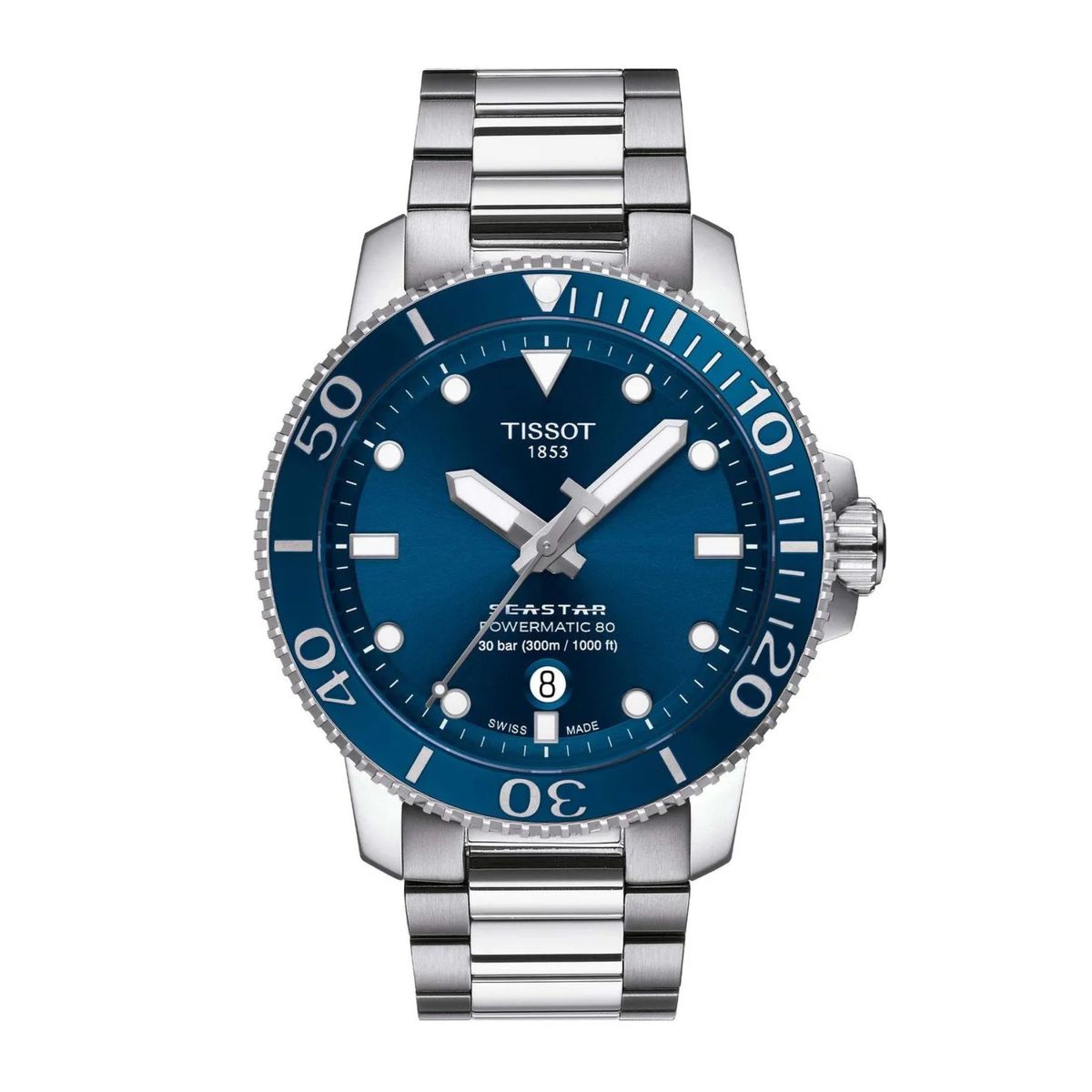 TISSOT - Reloj Tissot Seastar 1000 43MM T1204071104103