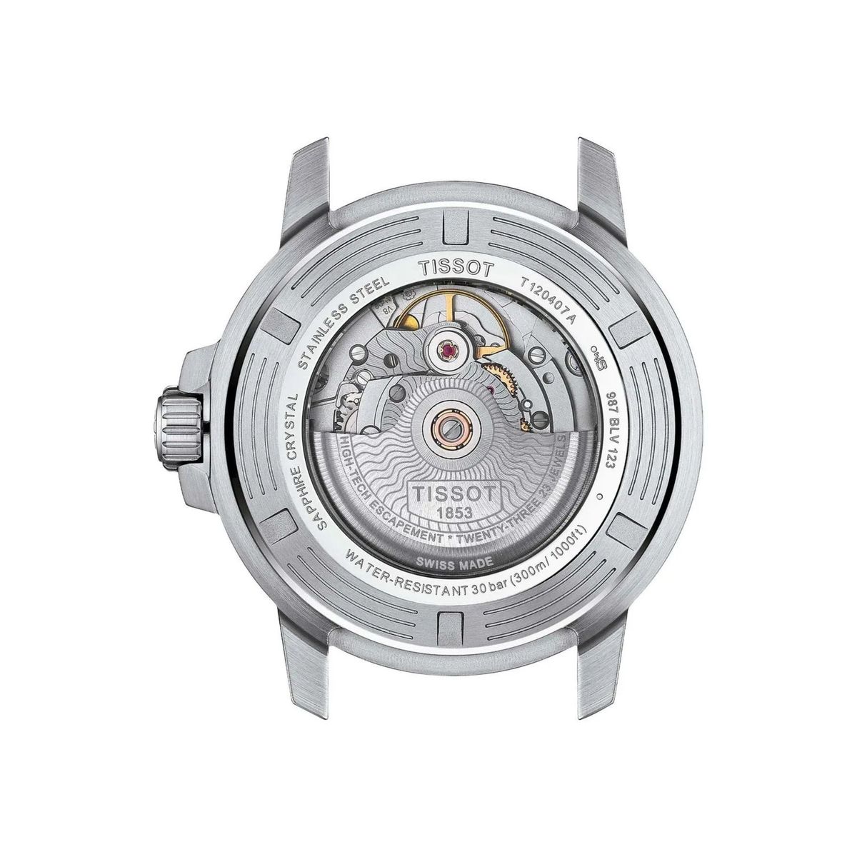 TISSOT - Reloj Tissot Seastar 1000 43MM T1204071104103