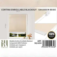 GENERICO - Cortina Roller Blackout120x200cm