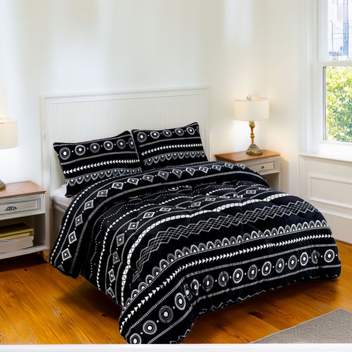 GENERICO - Cobertor de Invierno Plush plaza y media  Máximo Confort