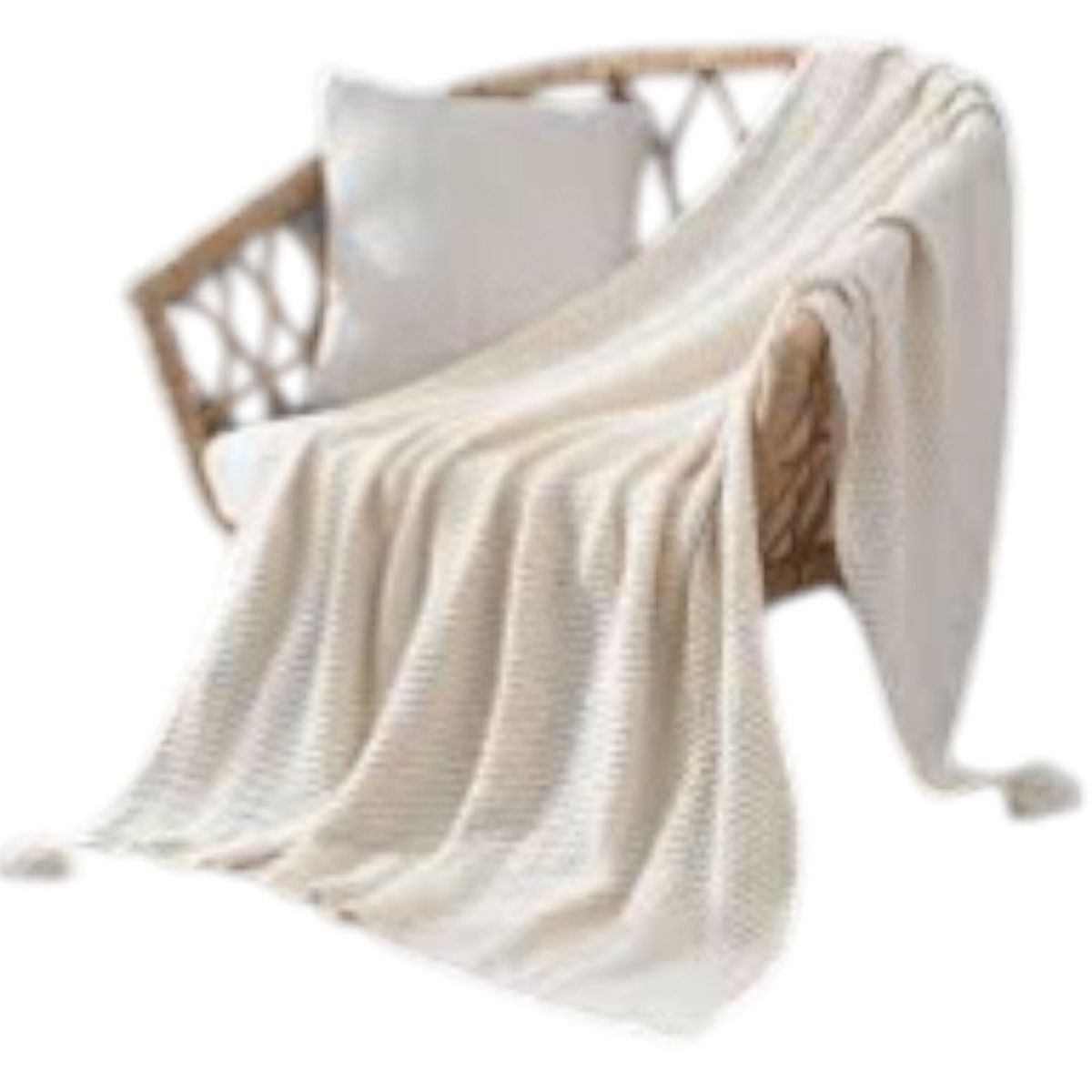 GENERICO - Manta Para Sofa Estilo Boho Chip