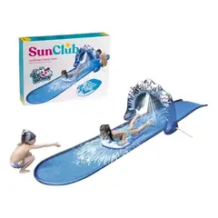 GENERICO - Tobogán Deslizador Rociador Acuático Piscina Inflable